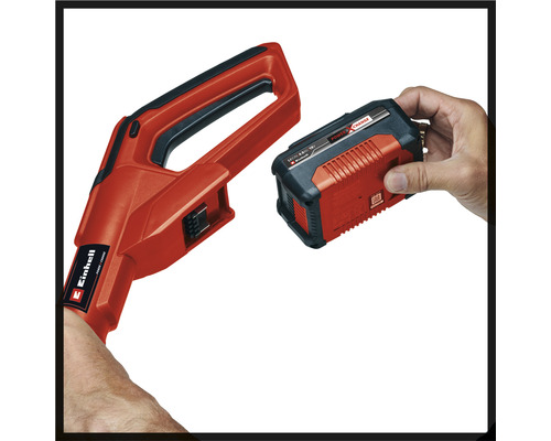Einhell Power X-Change batteri och batteridriven lövblås