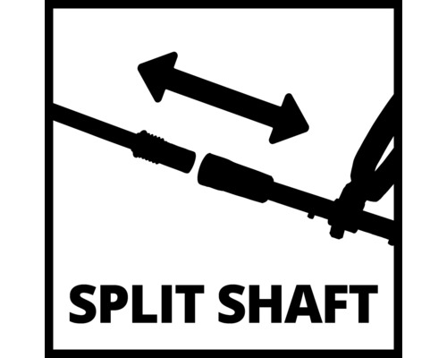 Symbol för delat skaft