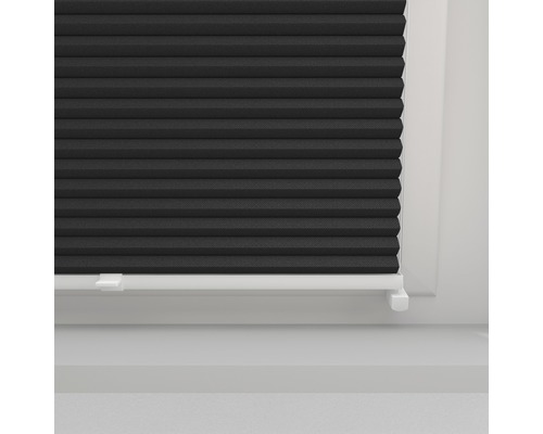 Plisségardin i fönstret