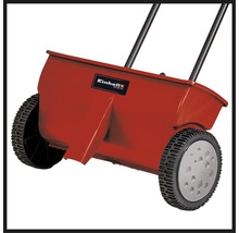 Einhell spridningsvagn med hjul och handtag