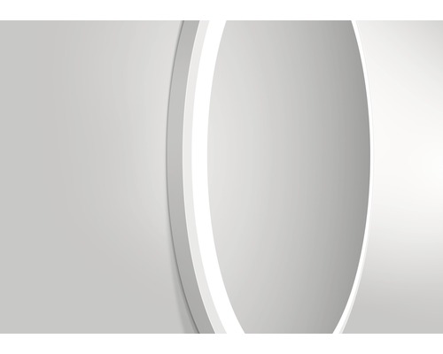 Abstrakt design med vit cirkel