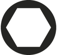 Symbol för invändig sexkant