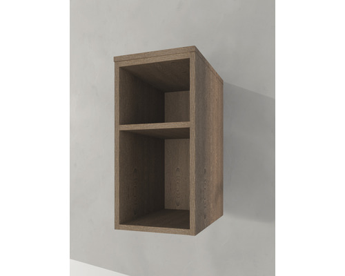 Vägghylla med två fack