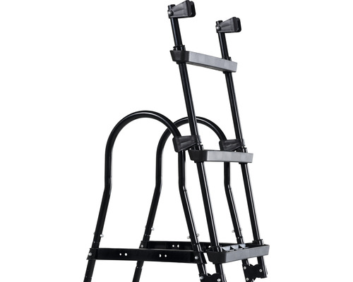 Väggmonterat cykelställ för två cyklar