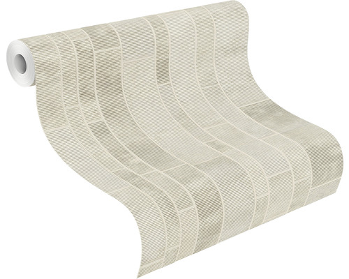 Tapetrulle med stenmönster