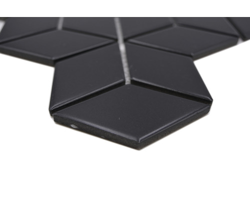 Keramiska mosaikplattor i rombform