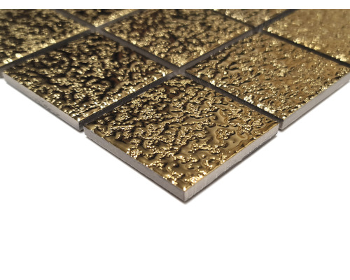 Glasmosaikplatta med ojämn yta