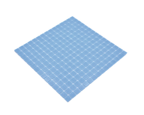 Fyrkantig mosaikplatta av glas