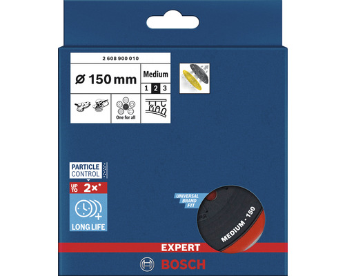 Bosch Expert slipskiva, diameter 150 millimeter, mediumkorn