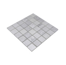 Mosaikplatta av glas