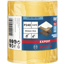 Bosch Expert slippappersrulle, korn P240, cirka 93 millimeter x 5 meter