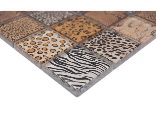 Mosaikplatta med djurmönster
