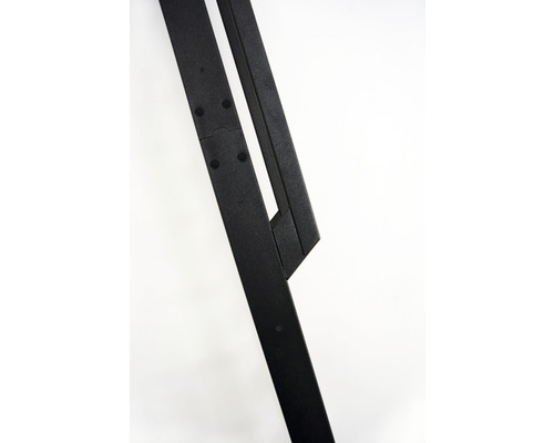 Detaljvy av en svart stegram