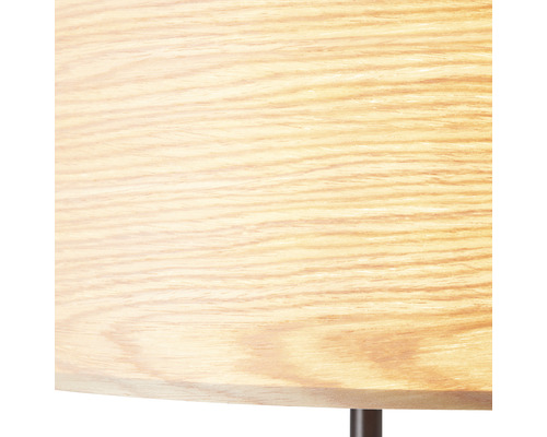 Närbild av lampskärm i trä