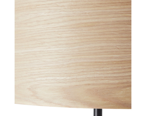 Detaljvy av en lampskärm i trä