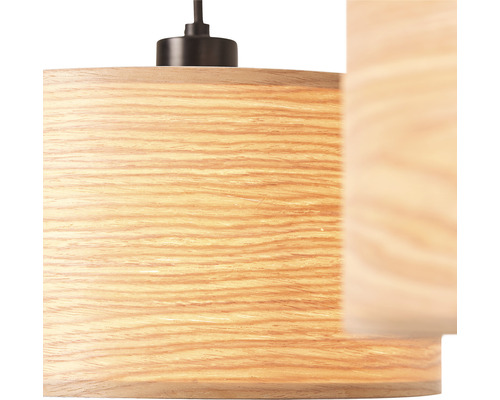 Hängande lampa i trä