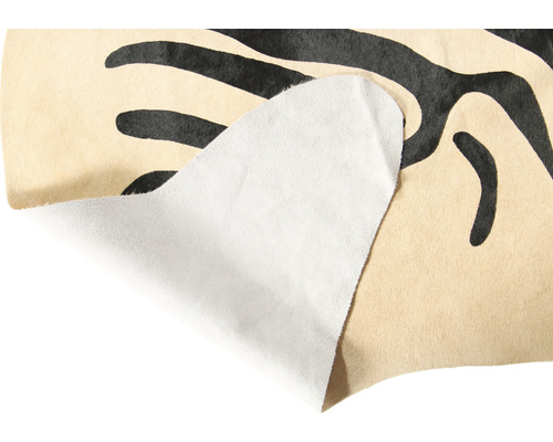 Matta med mönster och vikt hörn