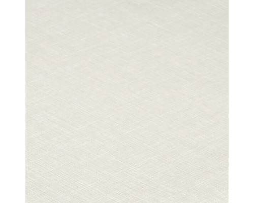 Närbild av en beige textil tapet med fin struktur