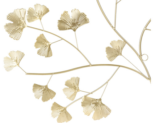 Dekorativ väggdekoration med ginkgoblad