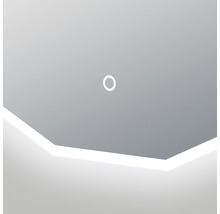 LED-spegel DSK Silver Pure Ø80cm