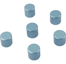 Whiteboardmagnet BOLT blå 6-pack