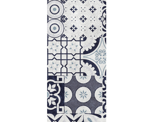 Dekorativ platta med olika mönster