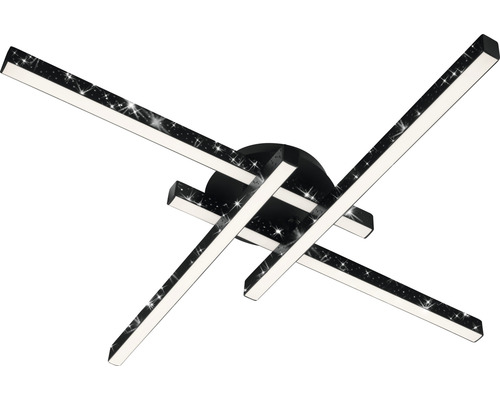 Taklampa med stjärnmönster