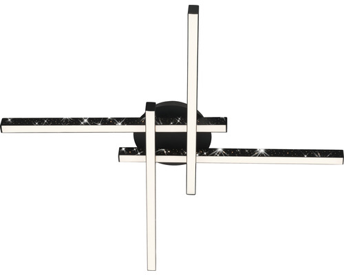 Modern LED-taklampa med dekorativt stjärnmönster