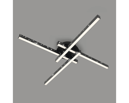 Modern taklampa med LED-ljusstavar i korsdesign för inomhusbruk