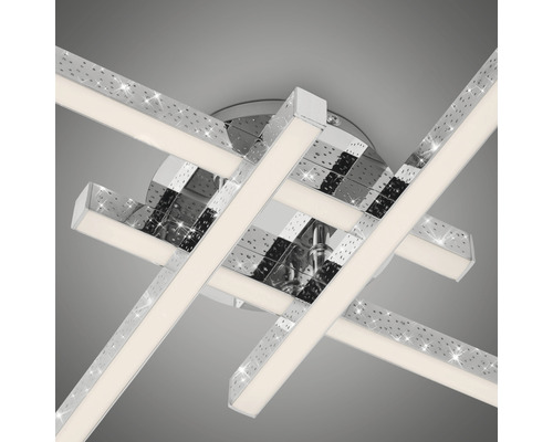 Modern taklampa med LED-lister