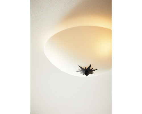 Taklampa med stjärnformad dekor