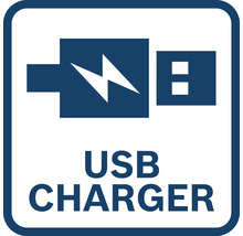 Symbol för USB-laddare