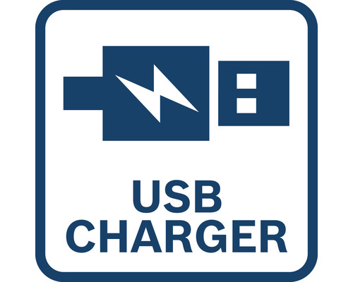 Symbol för USB-laddare