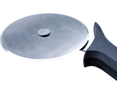 Pizzaskärare med skärhjul av rostfritt stål och handtag