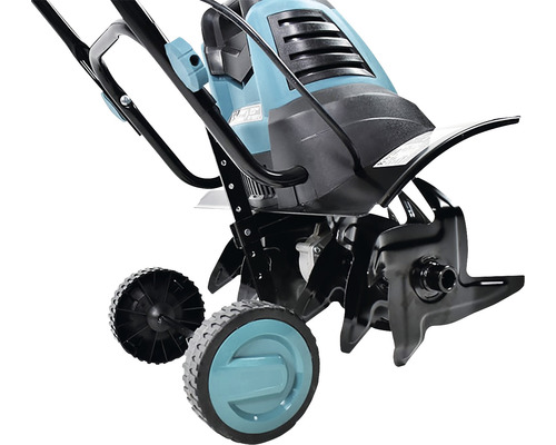 Motorhack med hjul för trädgårdsarbete