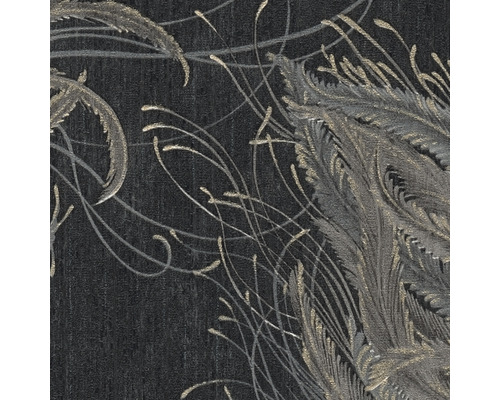 Detalj av en tapet med ett blommönster