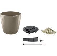 Självvattnande blomkruka LECHUZA Classico Premium plast Ø60x55,5cm beige inkl. substrat
