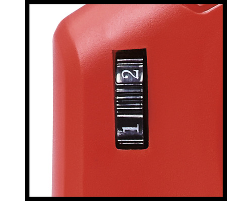 Närbild av en räknare med siffrorna ett och två.