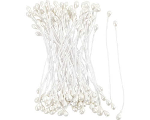 Dekorativa grenar med pärlformade ändar, bunt