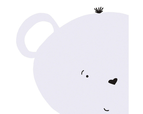 Illustration av ett björnhuvud