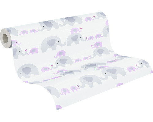 Tapetrulle med elefantmönster