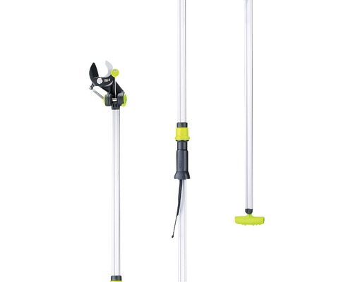 Wolf Garten Multi-Star grensågssystem med grensax, förlängningsskaft och kantskärare