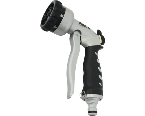 Trädgårdsspruta med olika stråltyper