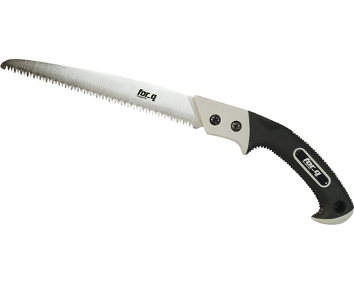 Trädgårdssåg med böjt blad och plasthandtag
