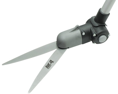 Gräskantssax med handtag och for_q logotyp