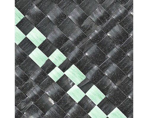 Flätad yta med dekorativ rand