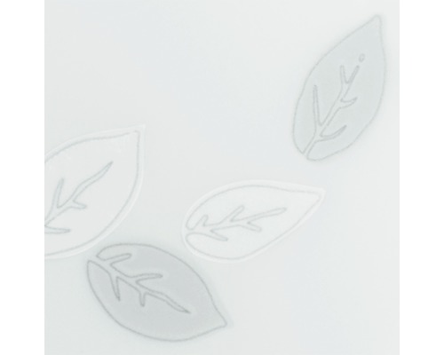 Dekorativa löv på en yta