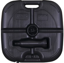 Tomt parasollfot av plast