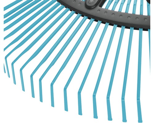 Trädgårdsredskap lövräfsa detaljvy