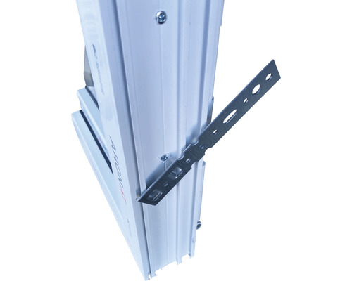 Fönsterkarm med monteringsankare